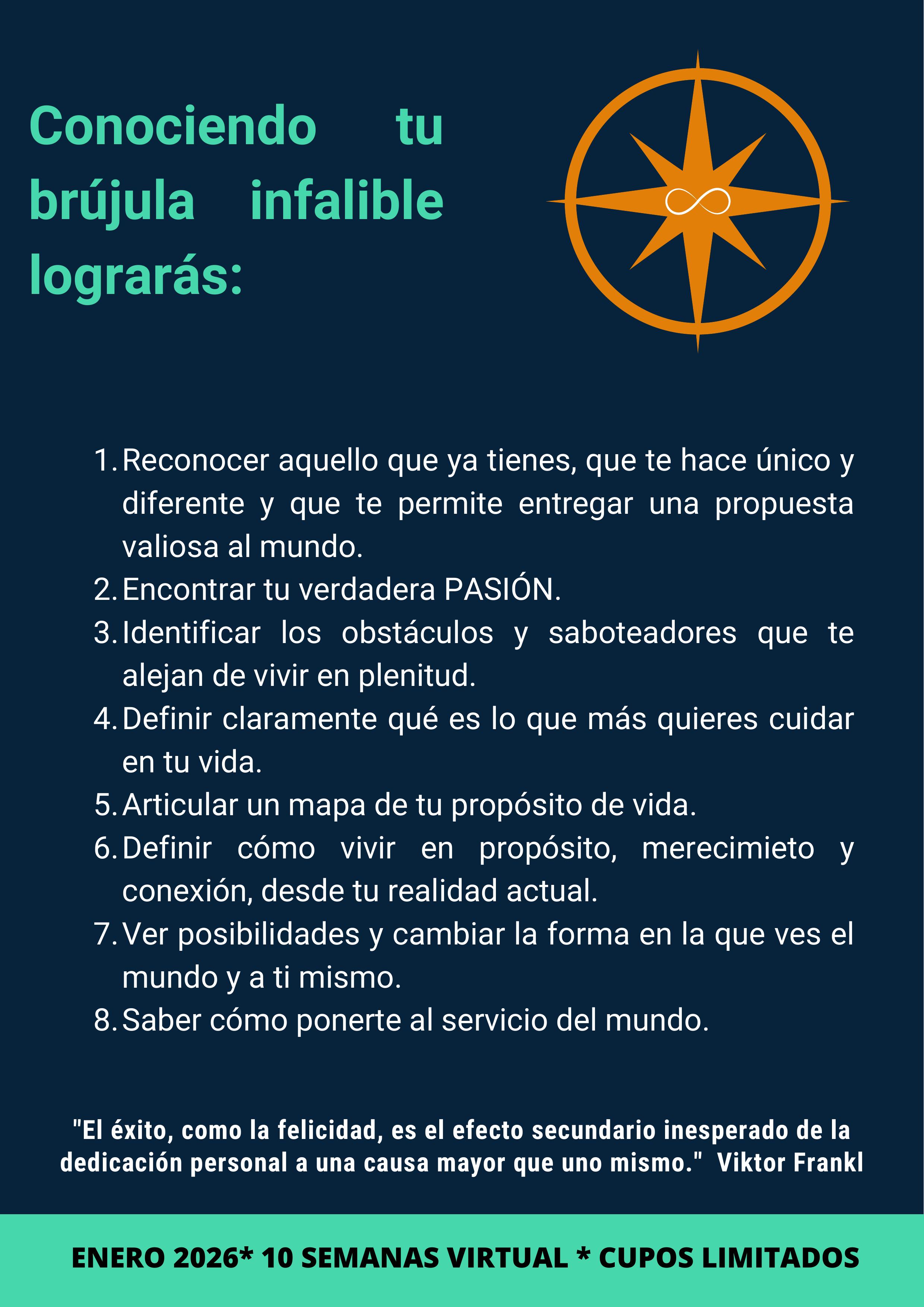 La brújula del sentido: conexión, valor y propósito